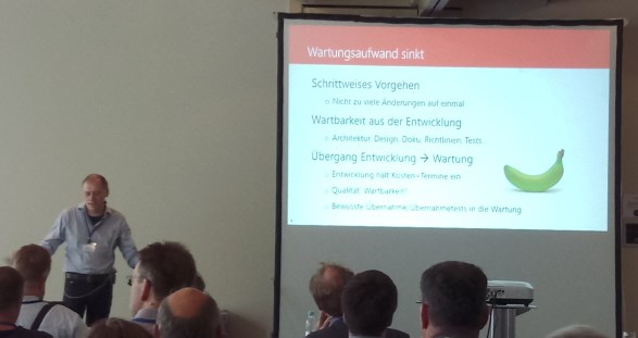 Karl Donaubauer, Vortrag Wartung von Access Anwendungen auf der AEK 20, Hannover