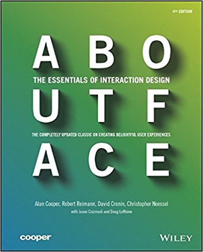Book cover - About Face: The Essentials of Interaction Design - 4th Edition