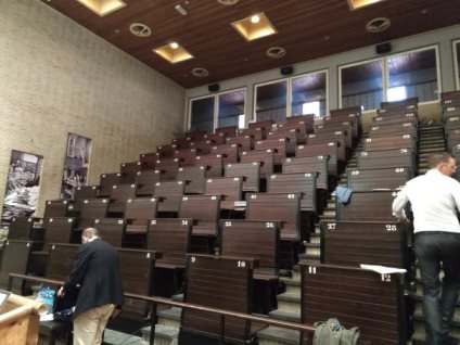 The (empty) conference room for the Netherlands Access Developers Day 2019