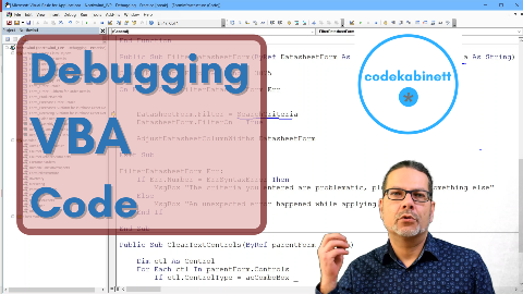 Course image for Debugging VBA Code